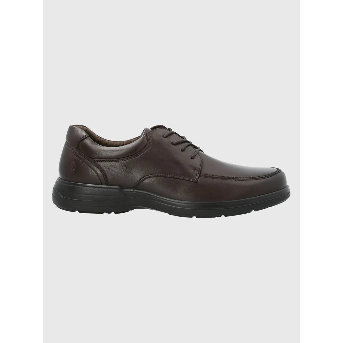 HUSH PUPPIES - Zapato Cuero Hombre Adrian Café HUSH PUPPIES