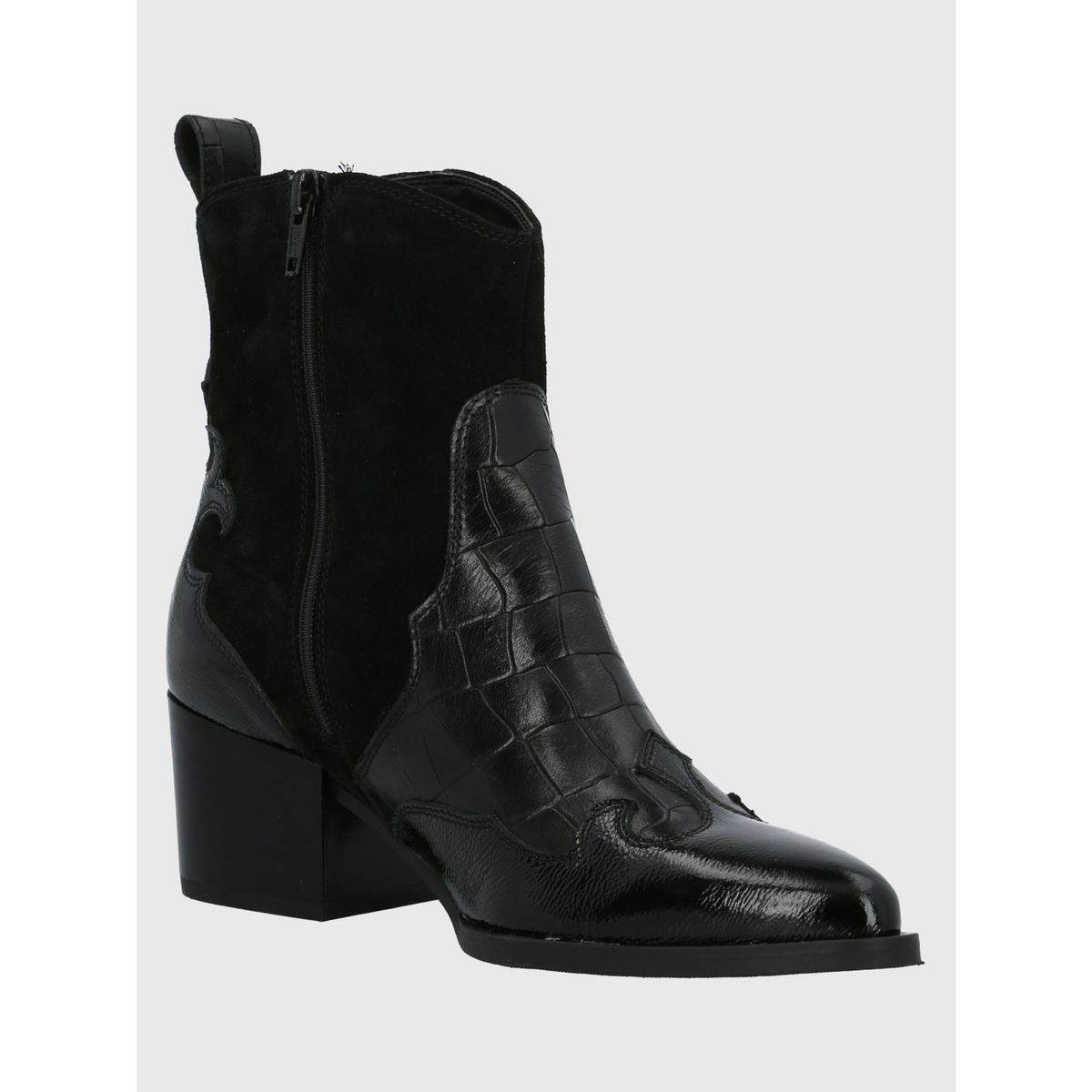 HUSH PUPPIES - Botín Cuero Mujer Cassaandra Negro HUSH PUPPIES