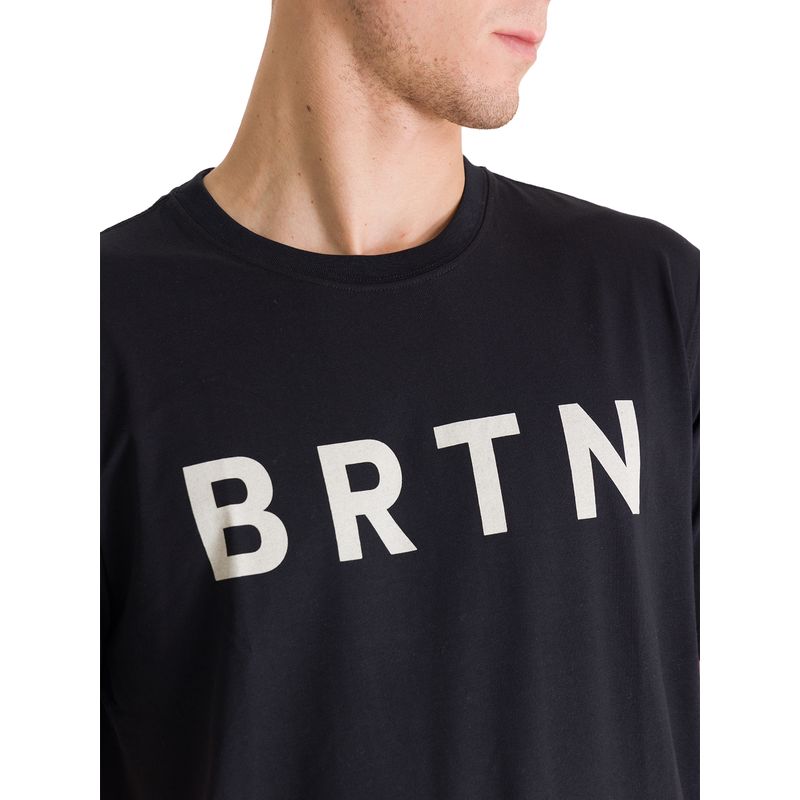 BURTON - Polera Manga Corta Hombre Brtn Negra Burton BURTON