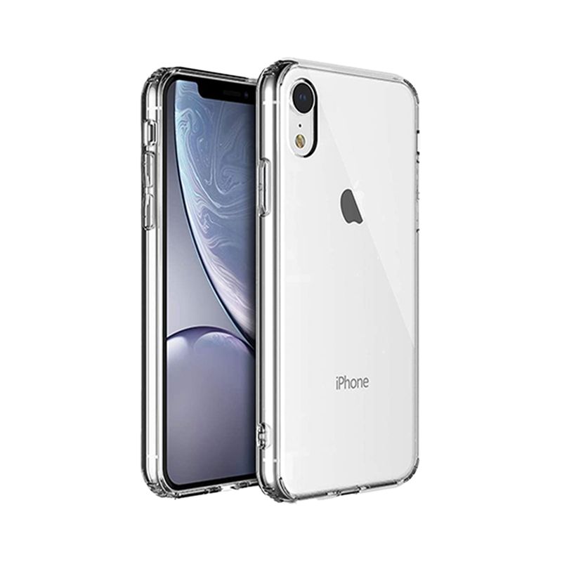 GENERICO - Carcasa funda rigida Transparente para Apple iPhone XR