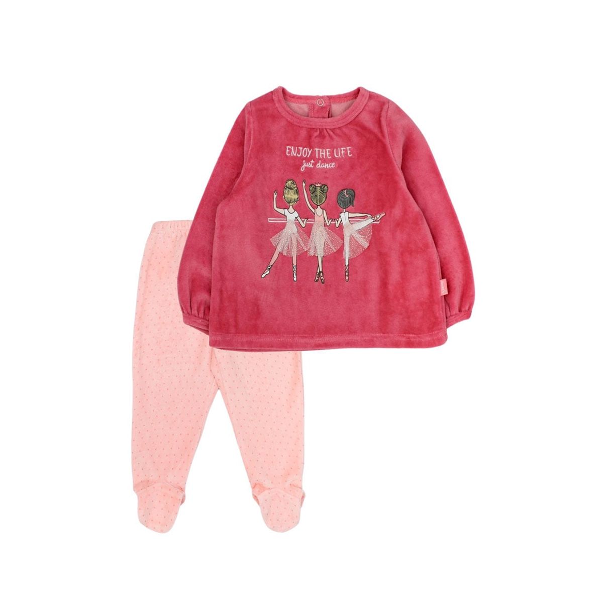 FICCUS - Pijama Bebé Niña Must Have Rosa
