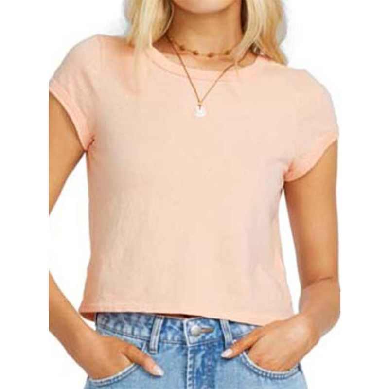 BILLABONG - Polera Manga Corta Mujer Daily Peach Billabong BILLABONG