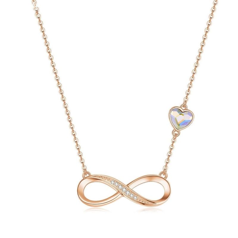 VANITE - Collar Mujer Plata Italiana Nice You Rose Tor