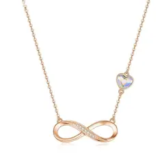 VANITE - Collar Mujer Plata Italiana Nice You Rose Tor