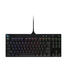LOGITECH - Teclado Gamer - G PRO - RGB - TKL - GX Blue Clicky - USB