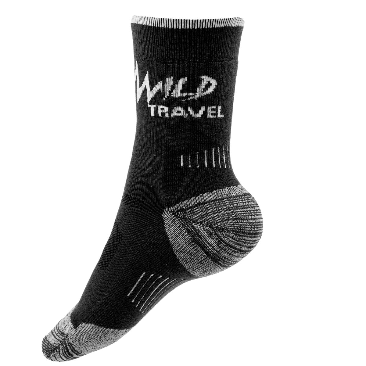 WILD TRAVEL - Calcetas Calcetín Trekking Wild Travel Lana Merino Térmicas Deportiva