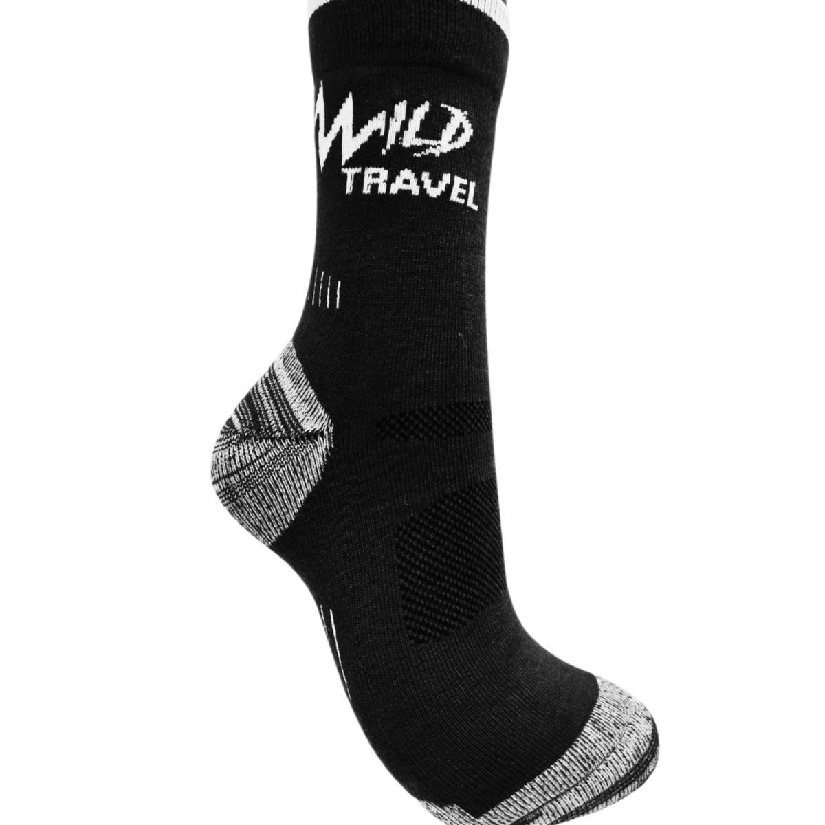 WILD TRAVEL - Calcetas Calcetín Trekking Wild Travel Lana Merino Térmicas Deportiva