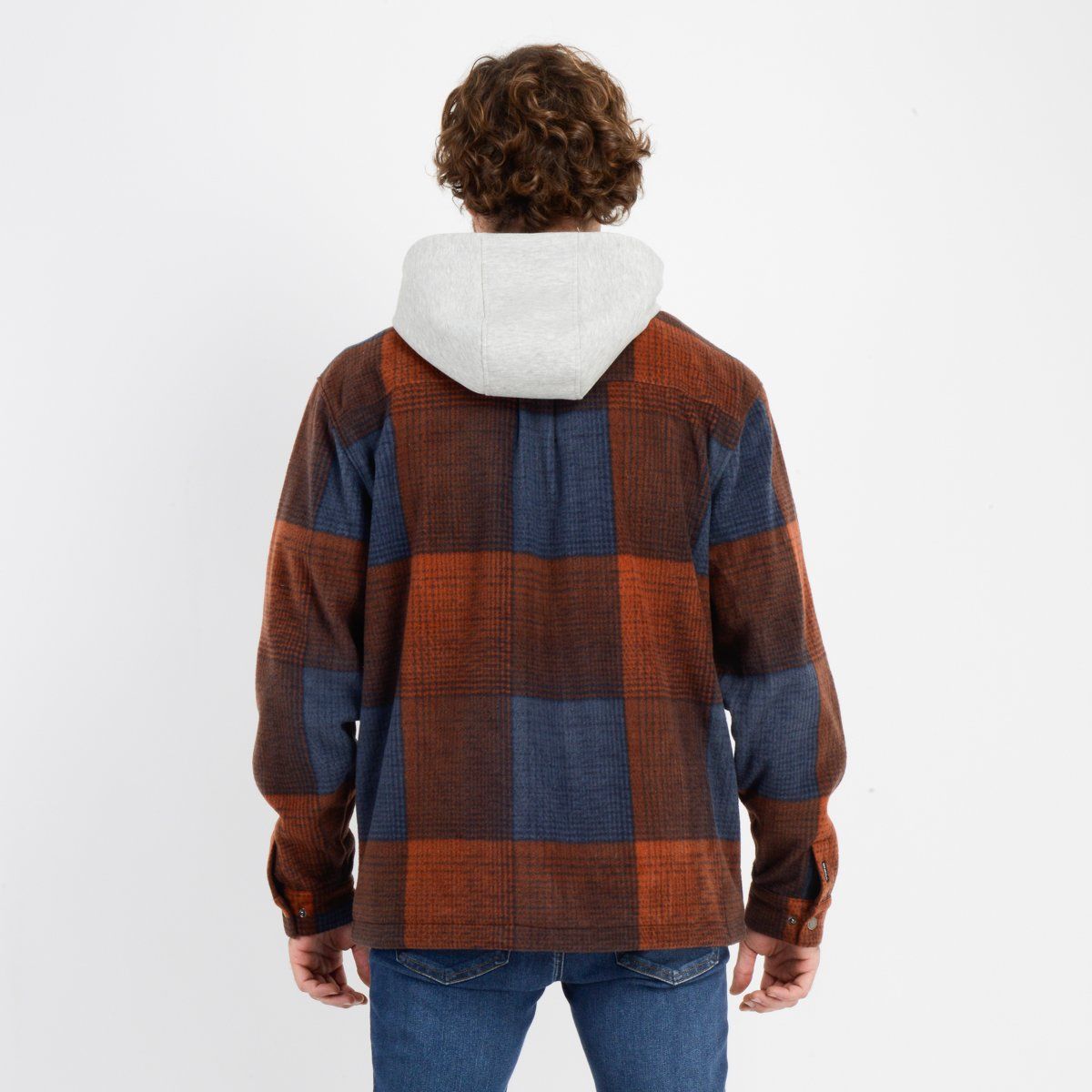 O'NEILL - CAMISA POLAR CLAYTON HOOD AZUL