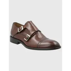 HUSH PUPPIES - Zapato Cuero Hombre Battista Café Oscuro