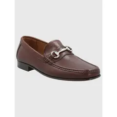 HUSH PUPPIES - Mocasín Cuero Hombre Spello Café Oscuro