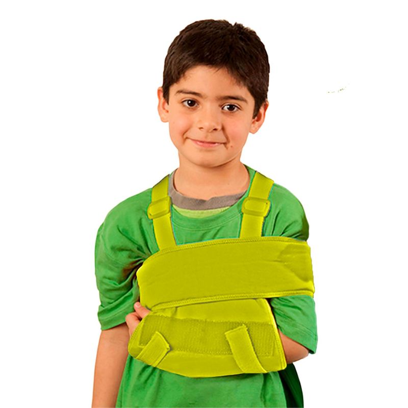 BLUNDING - Inmovilizador De Hombro Pediátrico Niño Color Verde Talla 12-14