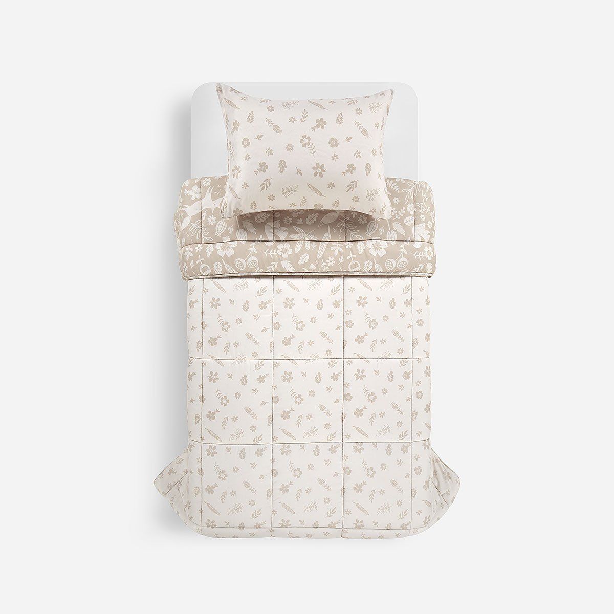 ROSEN - Plumón Microfibra Reversible Kids Garden 1 Plaza