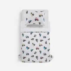 ROSEN - Plumón Microfibra Reversible Kids Constructers 1 Plaza