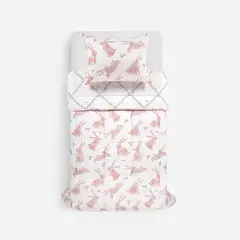ROSEN - Plumón Microfibra Reversible Kids Bunnies 1,5 Plazas