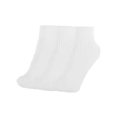 BAMERS - Calcetines Niños Ankle 3 Pack Blanco