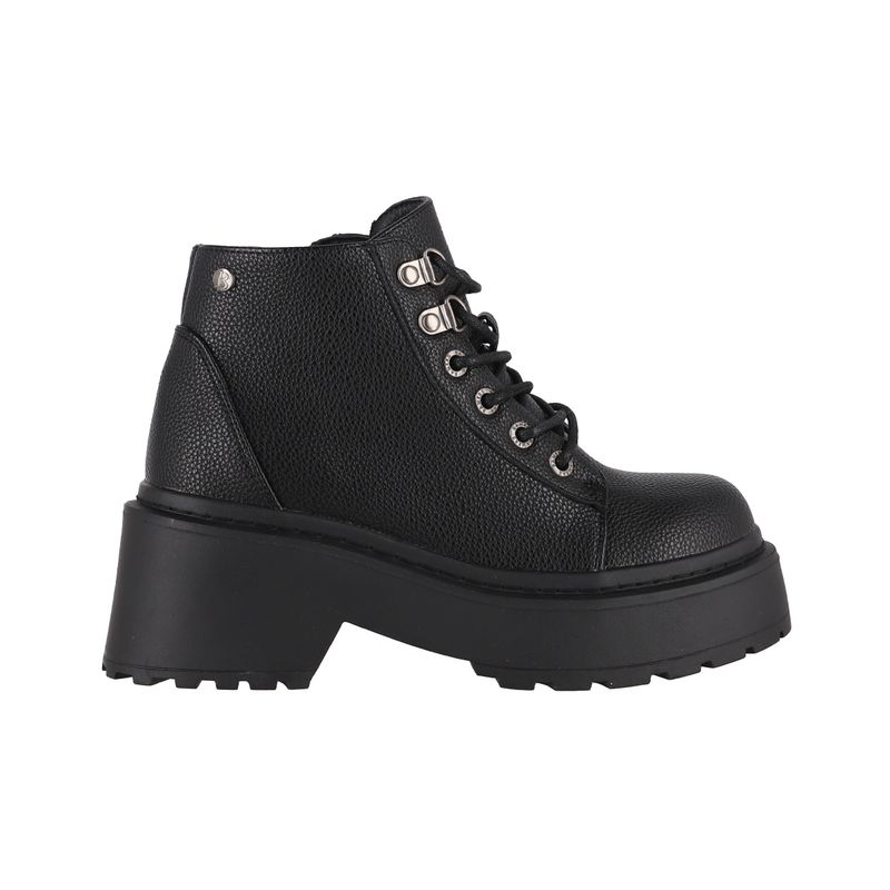BAMERS - Botines Mujer Bamers Marsella Lace Negro