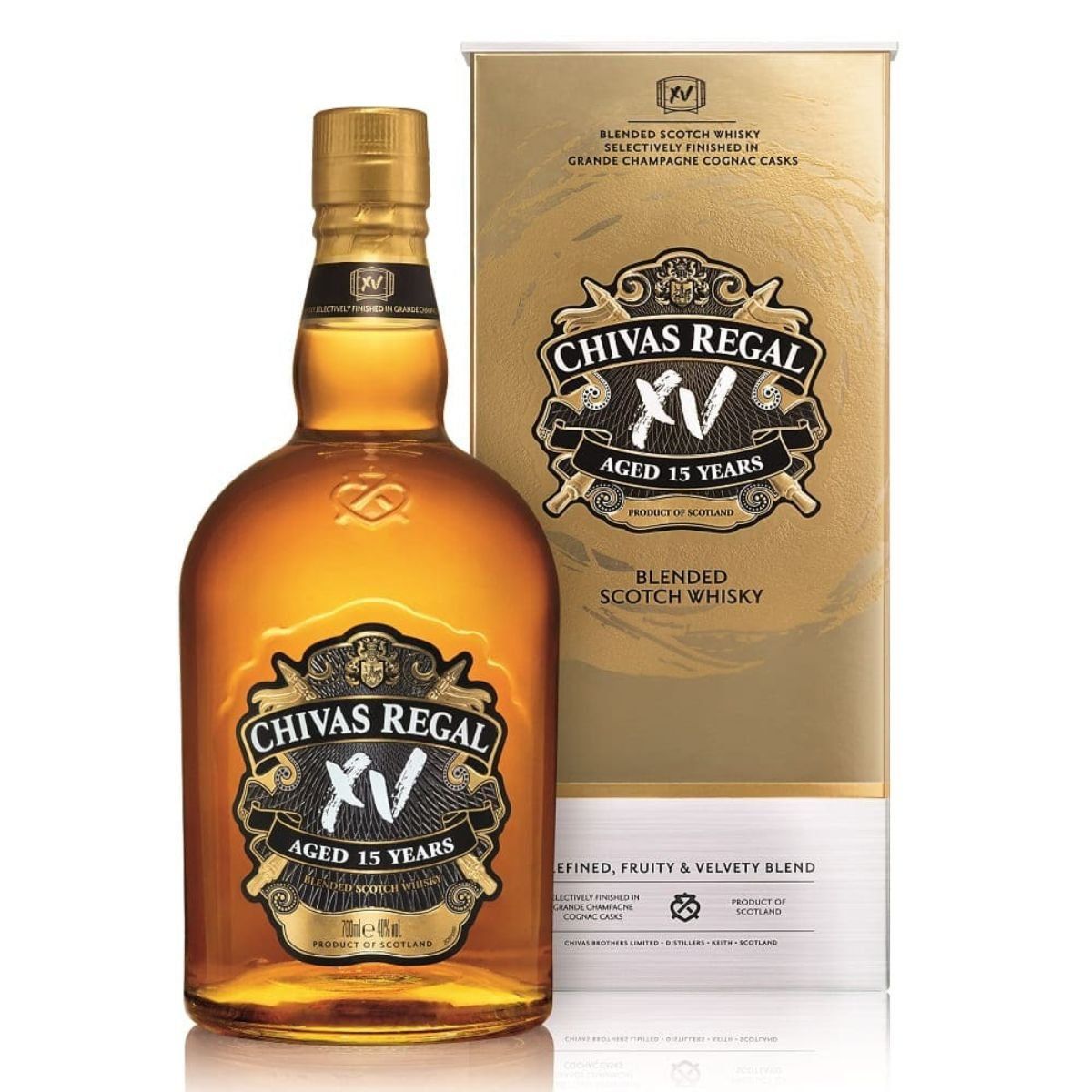 CHIVAS REGAL - Whisky Chivas Regal XV 15 años 750cc