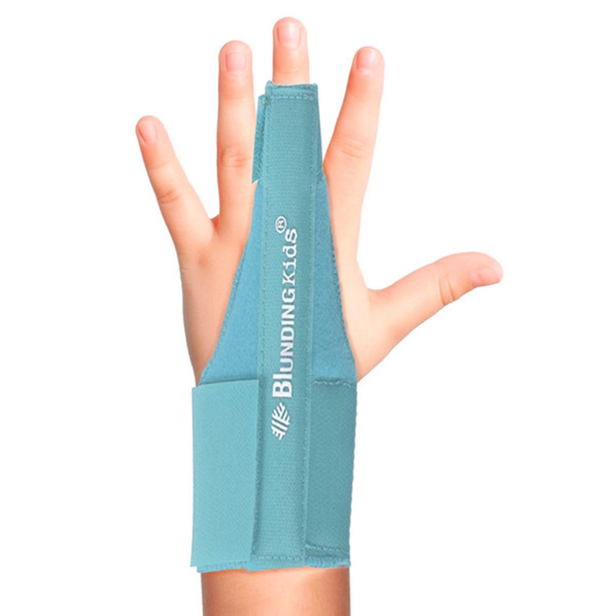 BLUNDING - Inmovilizador Ferula De Dedo Pediatrico Niño Color Calipso Talla 4-6