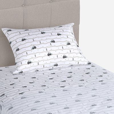 Imagen 2 del producto Sábana Infantil 144 Hilos Polycotton Constructers 1,5 Plazas