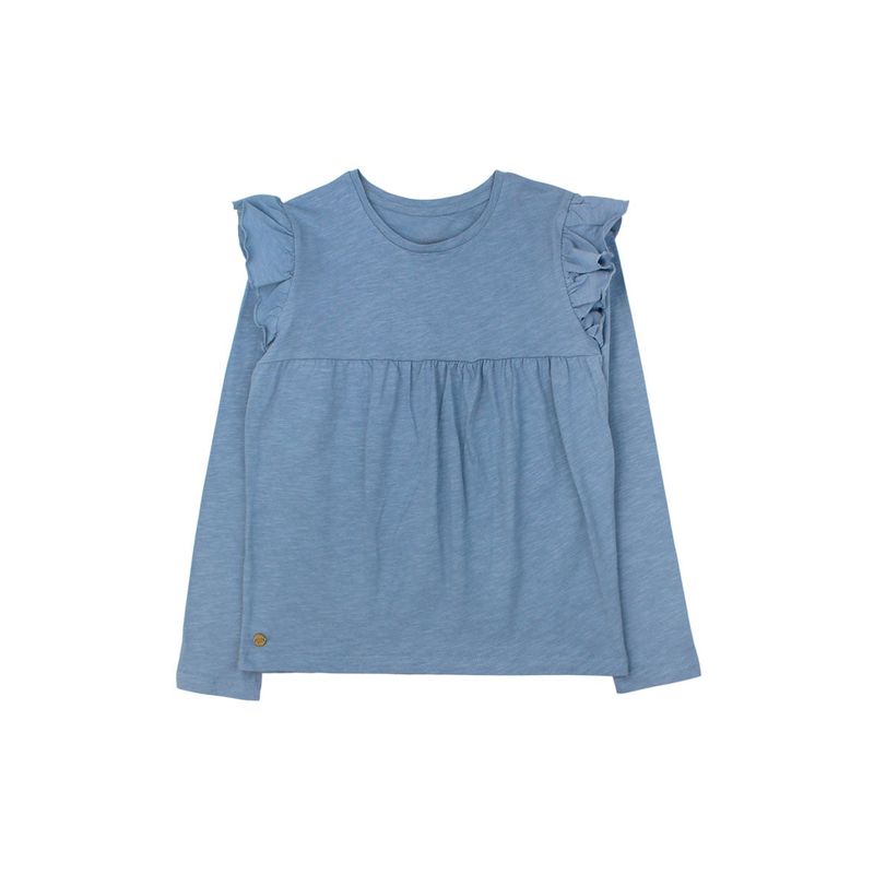 FICCUS - Polera Junior Niña Foresta Azul