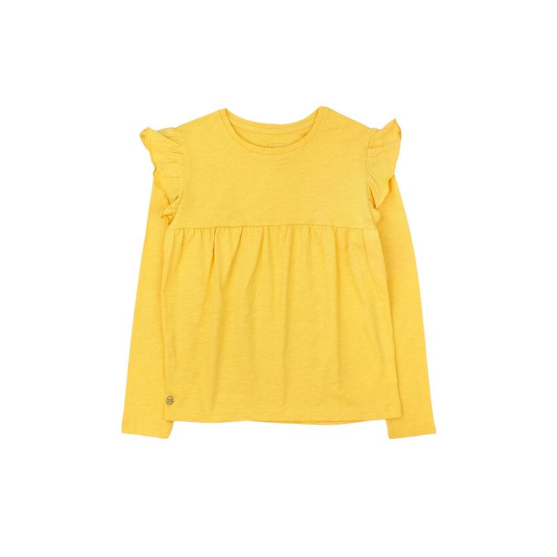 FICCUS - Polera Junior Niña Foresta Amarillo