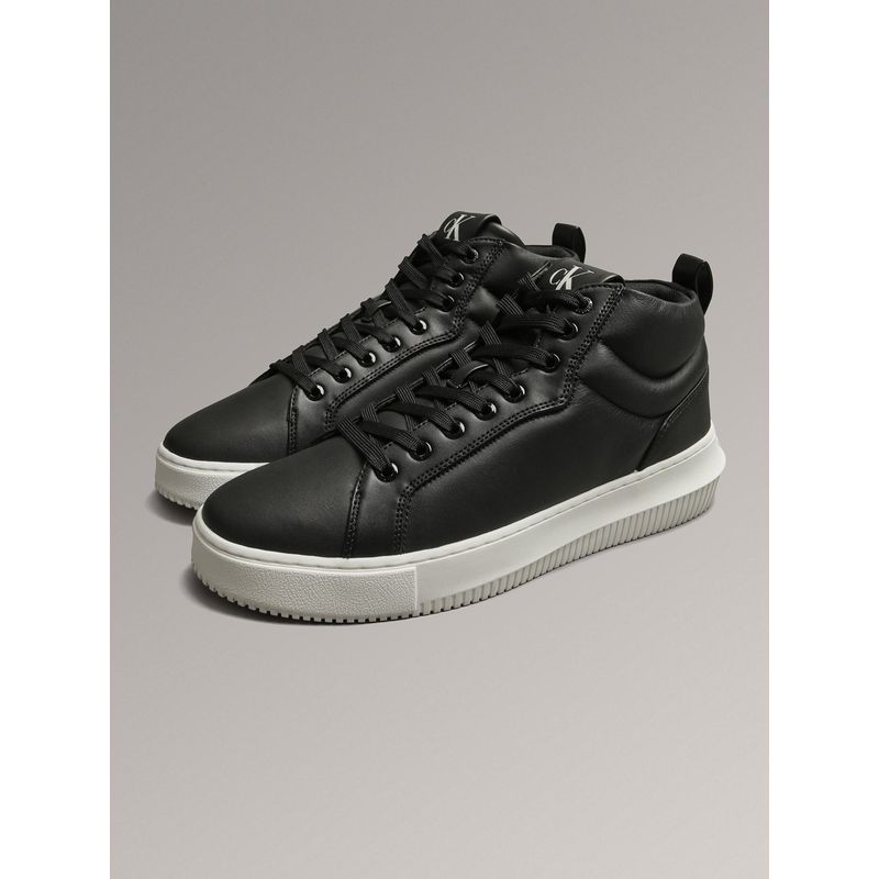 CALVIN KLEIN - Zapatillas Chunky Cupsole Clean High Negro Calvin Klein