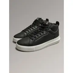 CALVIN KLEIN - Zapatillas Chunky Cupsole Clean High Negro