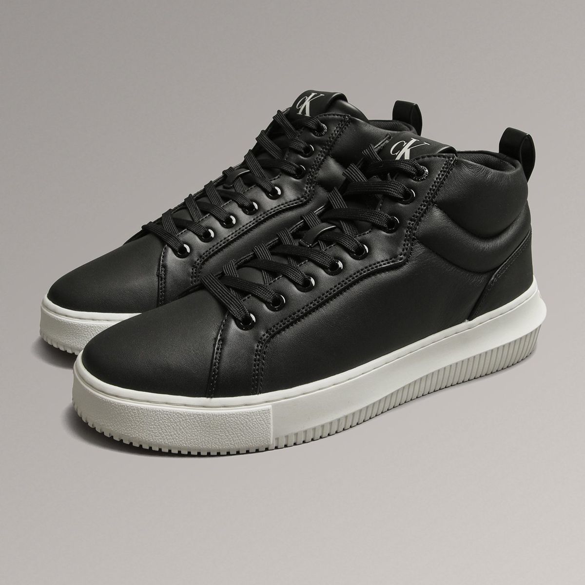 CALVIN KLEIN - Zapatillas Chunky Cupsole Clean High Negro Calvin Klein