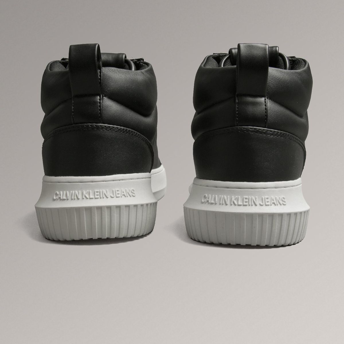 CALVIN KLEIN - Zapatillas Chunky Cupsole Clean High Negro Calvin Klein