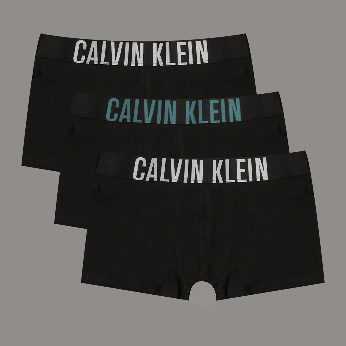 CALVIN KLEIN - Pack 3 Bóxers Trunk Intense Power Negro Calvin Klein 003