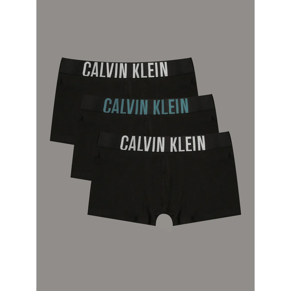 CALVIN KLEIN - Pack 3 Bóxers Trunk Intense Power Negro Calvin Klein 003