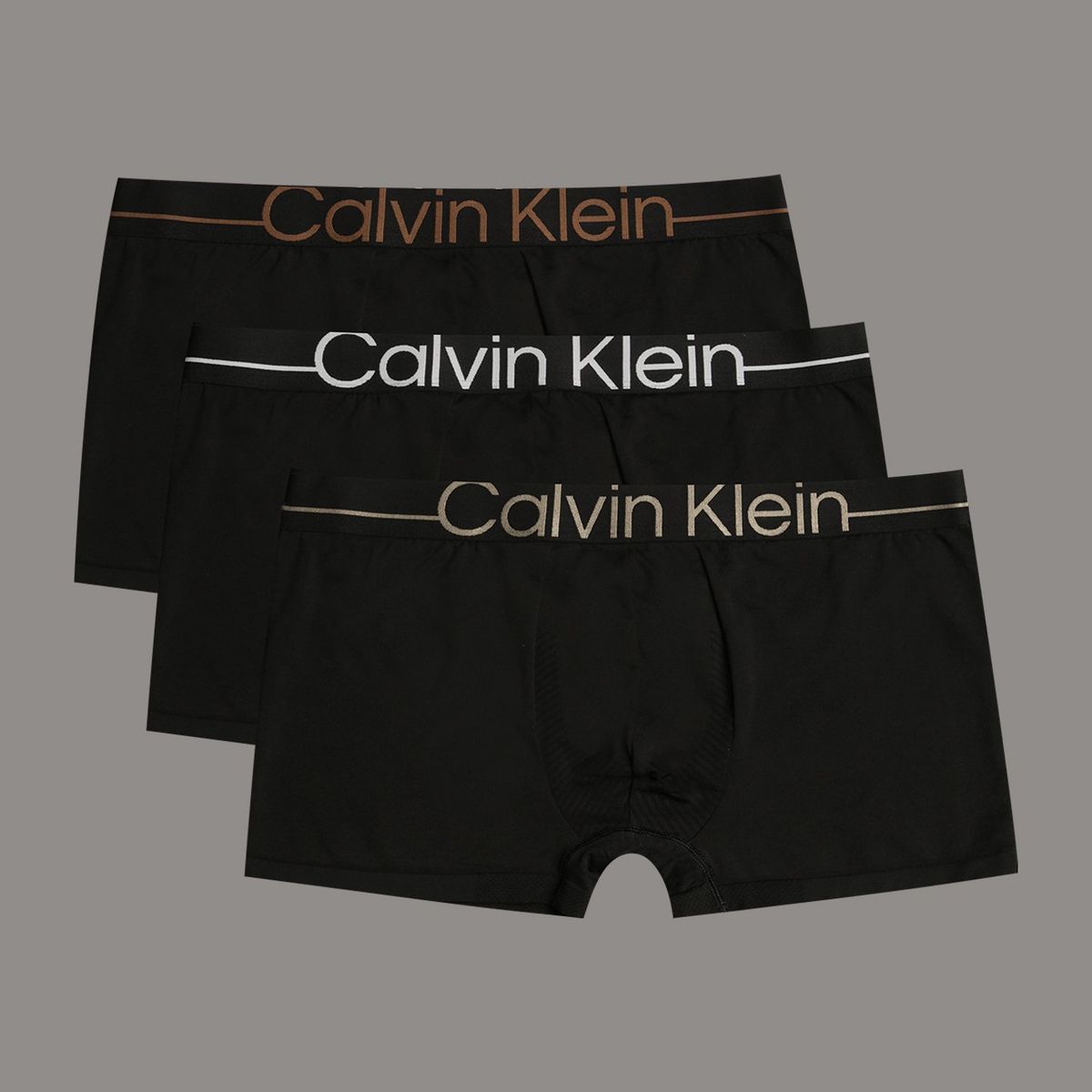 CALVIN KLEIN - Pack 3 Bóxers Low Rise Trunk CK Pro Fit Micro Negro Calvin Klein