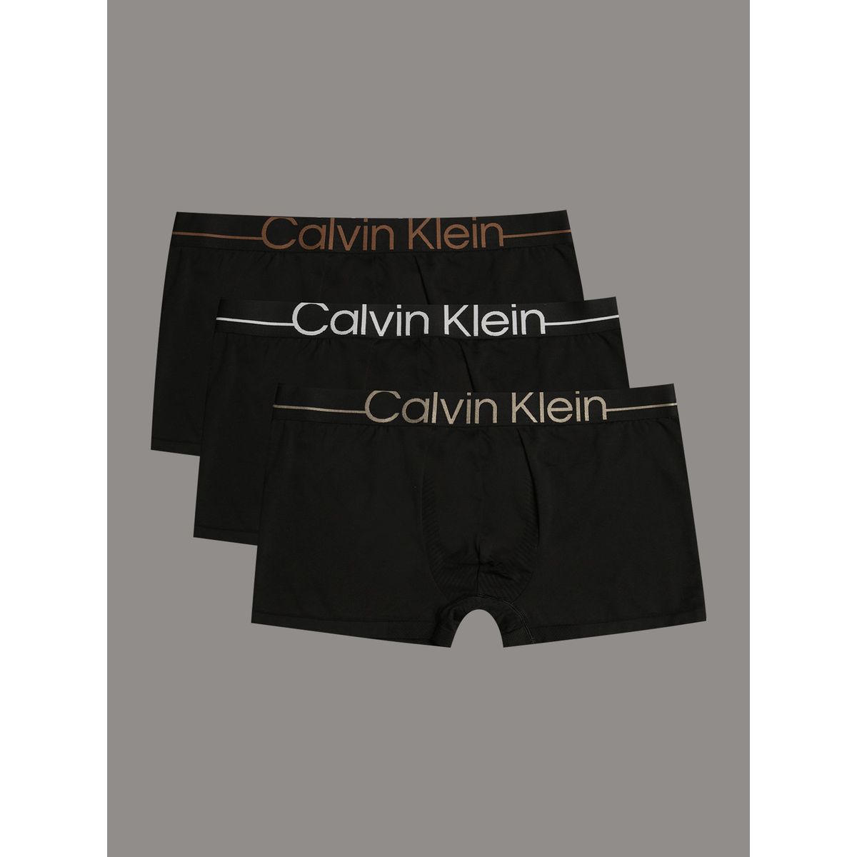CALVIN KLEIN - Pack 3 Bóxers Low Rise Trunk CK Pro Fit Micro Negro Calvin Klein