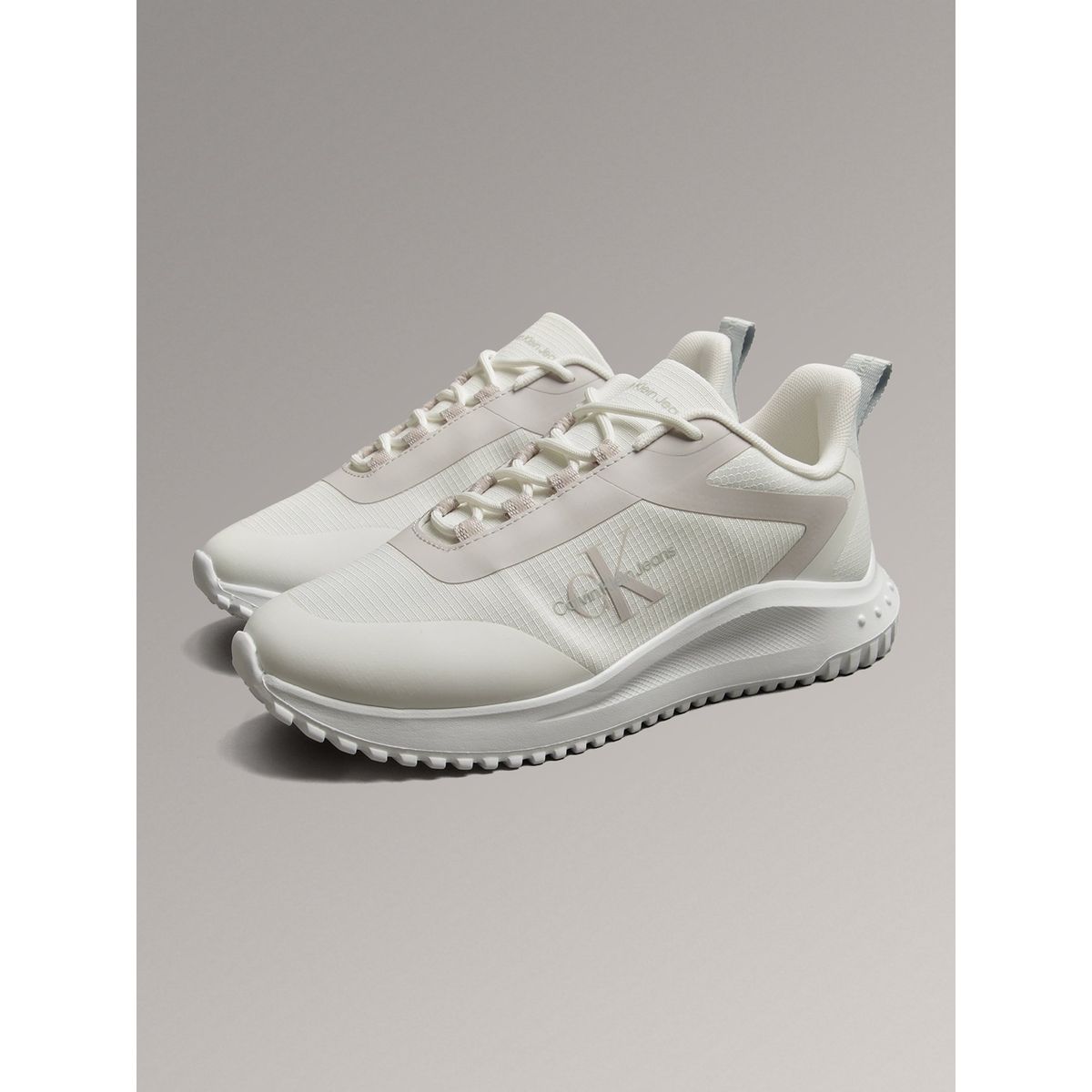 CALVIN KLEIN - Zapatillas Eva Runner Low Lace Mix Blanco Calvin Klein