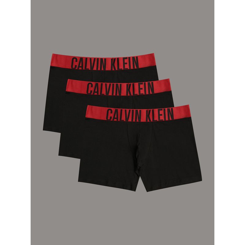 CALVIN KLEIN - Pack 3 Bóxers Brief Intense Power Negro Calvin Klein