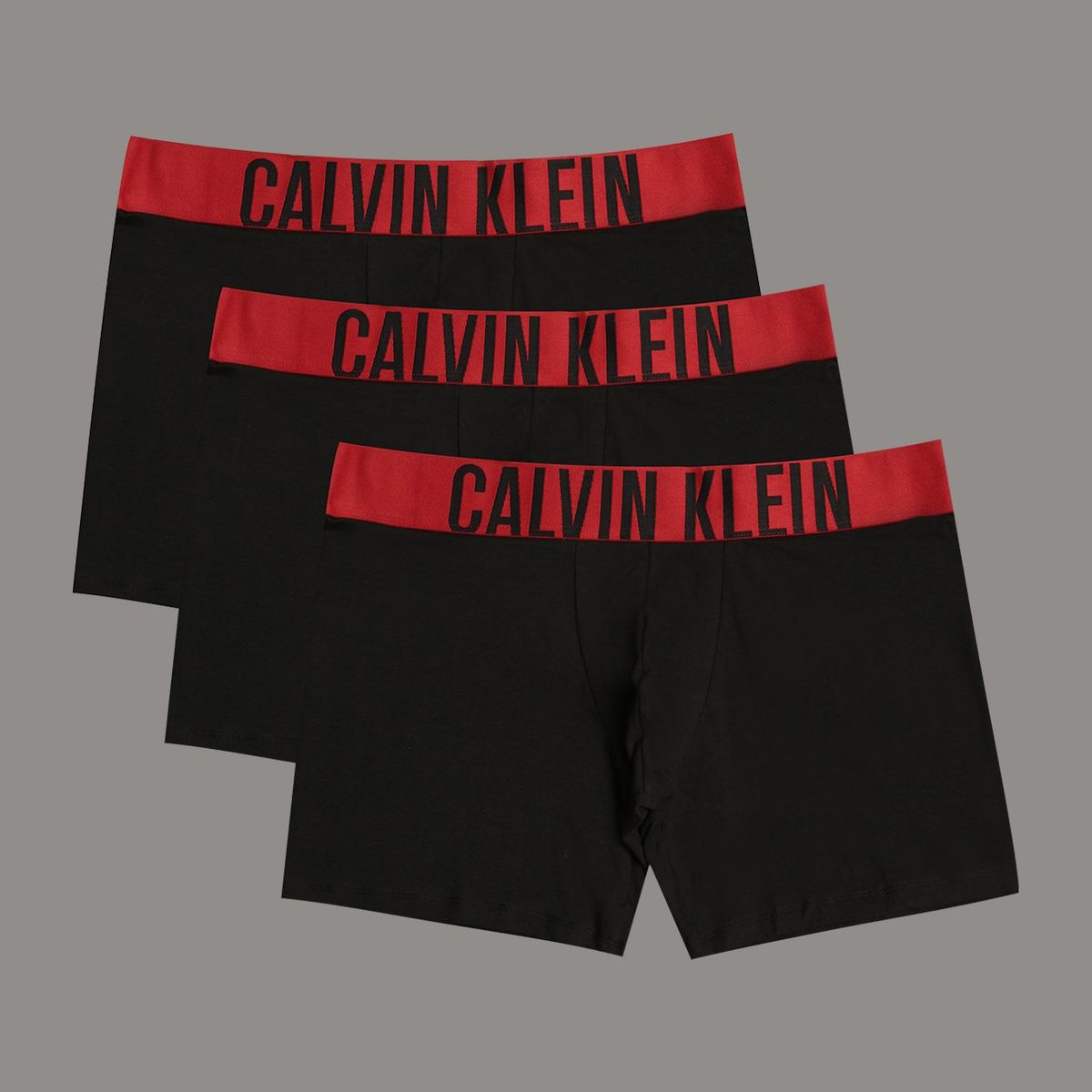 CALVIN KLEIN - Pack 3 Bóxers Brief Intense Power Negro Calvin Klein