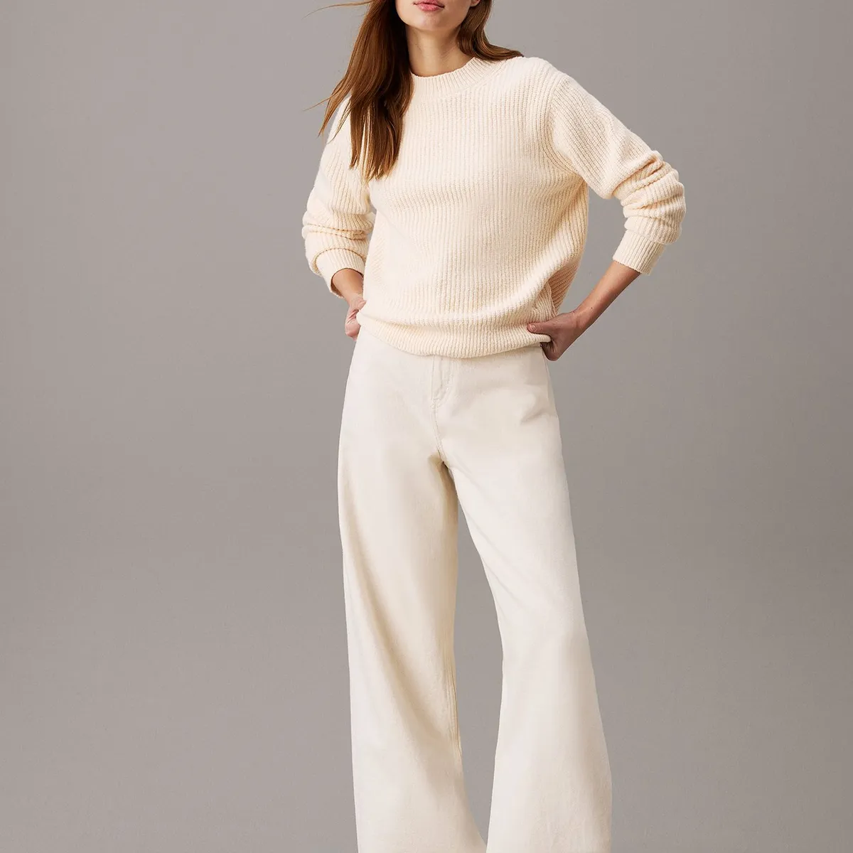 CALVIN KLEIN - Sweater Boucle Rib