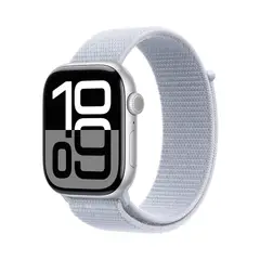 APPLE - Watch Series 10 GPS 46mm Aluminum Case Sport Loop - Plata