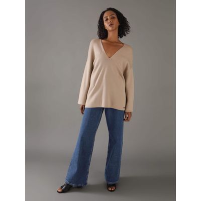 Imagen 2 del producto Sweater Wool Blend Beige