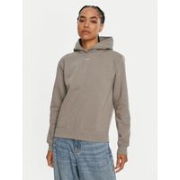 Poleron con Gorro Nano Logo Gris