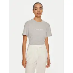 CALVIN KLEIN - Polera Hero Logo Regular Gris