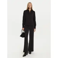 CALVIN KLEIN - Pantalones Technical Knit Negro