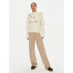 CALVIN KLEIN - Pantalones Wool Blend Beige