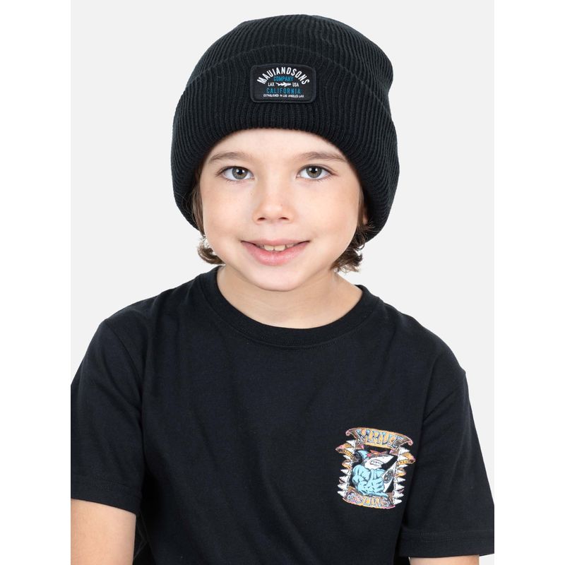MAUI AND SONS - Gorro Stellar Negro Infantil Maui And Sons - Negro