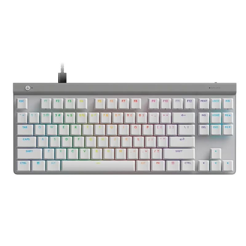 LOGITECH - Teclado Gamer - Logitech G515 Wired Tactile TKL - 80% - USB - Ingles