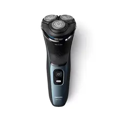 PHILIPS - Afeitadora Eléctrica Series 3000 Wet & Dry Azul