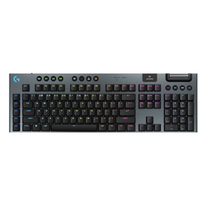 LOGITECH - Teclado Gamer - Logitech G915 X Lightspeed - Negro - Inglés