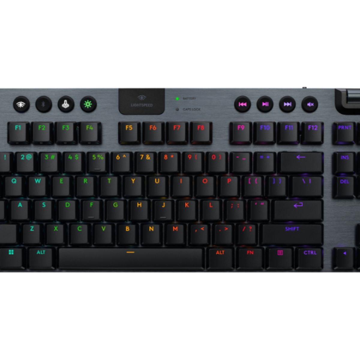 LOGITECH - Teclado Gamer - Logitech G915 X Lightspeed TKL - Negro - Inglés