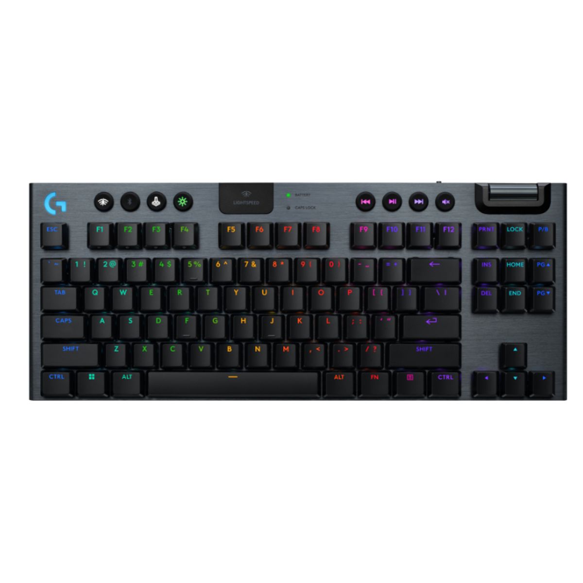 LOGITECH - Teclado Gamer - Logitech G915 X Lightspeed TKL - Negro - Inglés