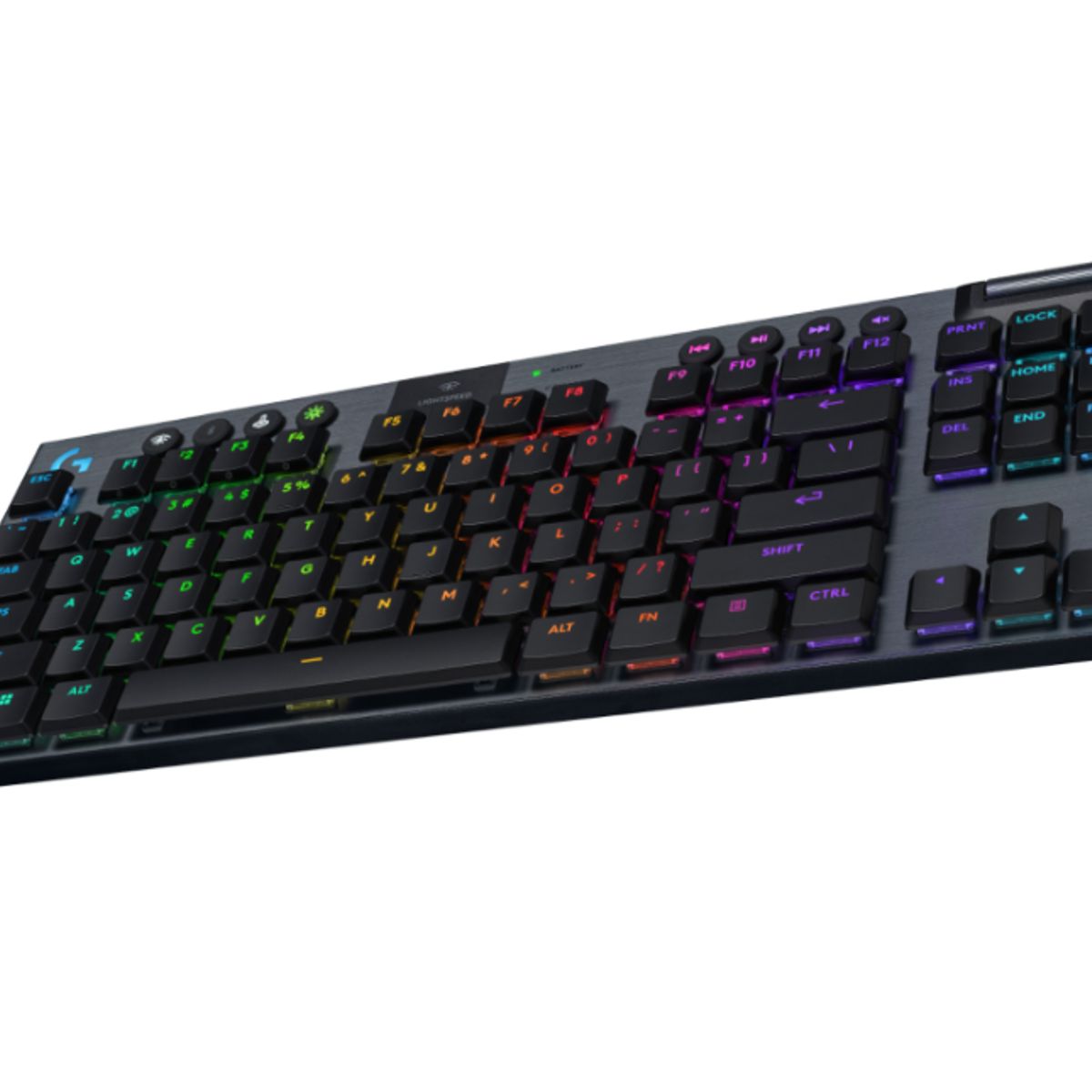 LOGITECH - Teclado Gamer - Logitech G915 X Lightspeed TKL - Negro - Inglés